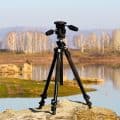 how to set up a tripod for a landscape photograph