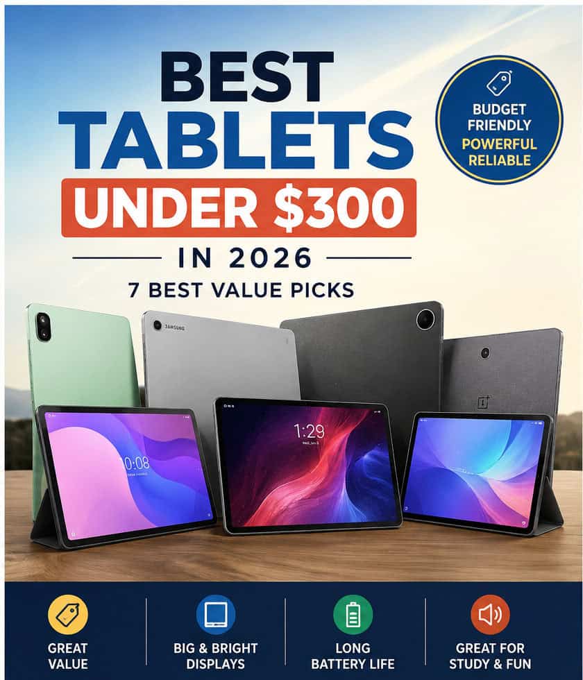 Budget tablet for study, work, and everyday use